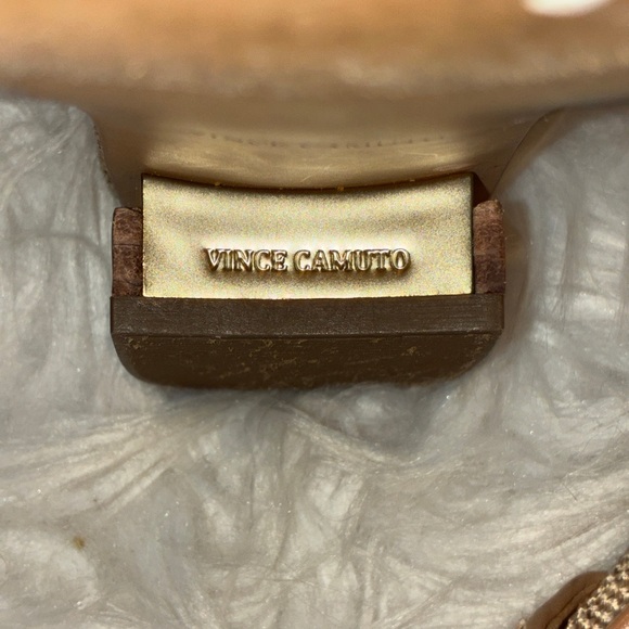 Vince Camuto Cheleahl Woven Block-Heel Slide Sandals Sz 7 - Picture 9 of 11